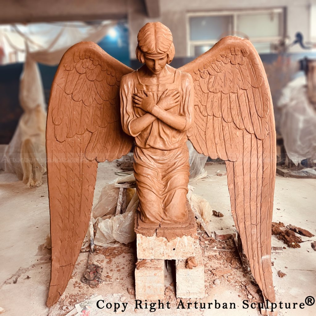 Angel sculpture